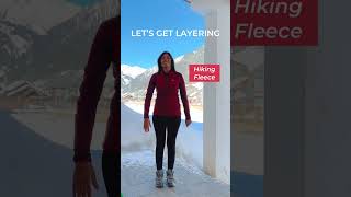 What to wear in KASHMIR WINTERS 🥶 #packingtips #travelhacks #shorts #kashmir #leh #manali #spiti