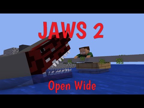 Open Wide : Jaws 2 | Minecraft Animation