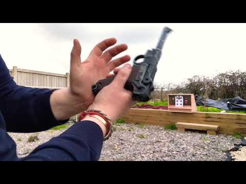 Trying out the Umarex Legends P.08 WWII Luger
