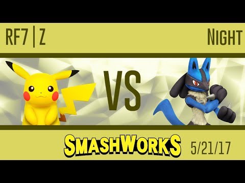 RF7 | Z (Pikachu) vs Night (Lucario) - Wii U SmashWorks