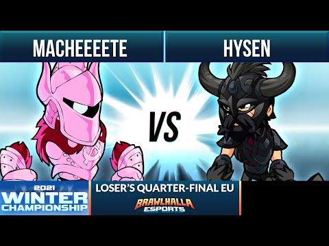Macheeeete vs Hysen - Loser's Quarter-Final - Winter Championship 2021 - EU 1v1