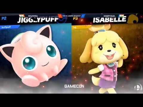 Shunitsu (Jigglypuff) vs qwertz143 (Isabelle/Kirby) - GameCon Mumbai - Losers Quarters