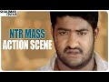 NTR Mass Action Scene Simhadri Movie Shalimar Cinema
