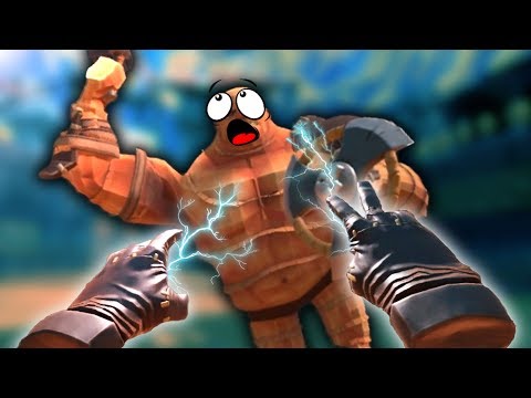 THE POWER OF THE DARK SIDE IN MODDED GORN! | Gorn Mods VR - HTC Vive