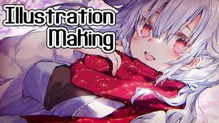 イラストメイキング 2020winter【Illustration Making】