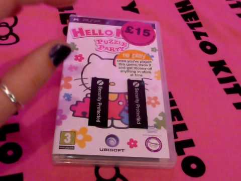 hello kitty puzzle party psp gameplay