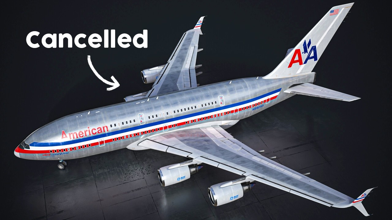 What Happened To The American Double Deck Jumbo Jet? - MD 12