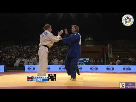 Judo 2013 Grand Prix Abu Dhabi: Kachorovskaya (RUS) - Maranic (CRO) [-78kg] bronze