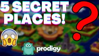 5 *SECRET MYSTERY LOCATIONS* In Prodigy!!