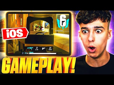 RAINBOW SIX SIEGE MOBILE ON iOS! (iOS Gameplay) - YouTube