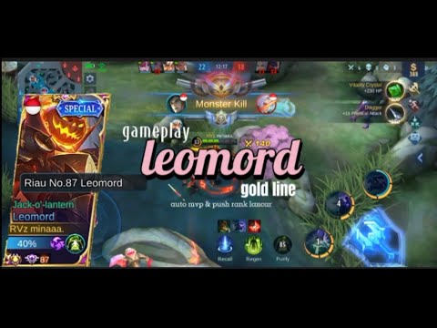 gameplay LEOMORD gold line. riau no.87 leomord