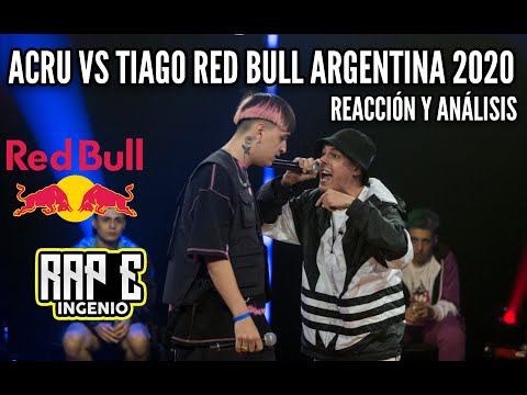 REACCIÓN ACRU VS TIAGO |FINAL NACIONAL RED BULL ARGENTINA 2020| ¿LA MEJOR BATALLA DE LA FINAL?