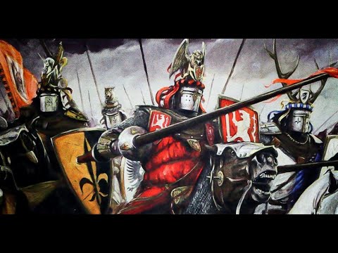 Warhammer 6th Edition Battle Report - Bretonnia Vs Khorne 2,000 Points