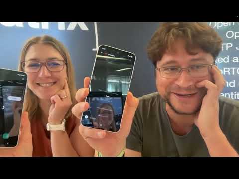 Video Thumbnail: Matrix Live S13E02 - Amandine talks Foundation Mission & Funding and Matthew talks about P2P!