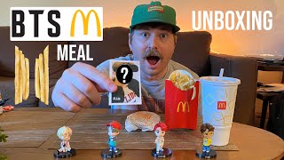 McDonald's BTS Meal Unboxing and Card Reveal