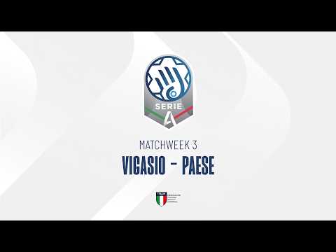 Serie A Silver: Vigasio - Paese [TRANSMISJA, LIVE]