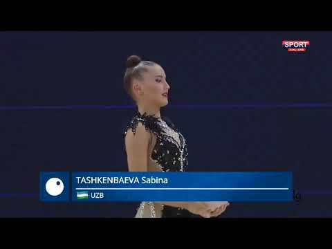 Sabina Tashkenbaeva Ball AA Qualifications World Cup Tashkent 2021