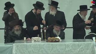 הילולת הרה"ק רבי דוד מלעלוב זי"ע | שידור חוזר מהשולחן הטהור בעיר לעלוב