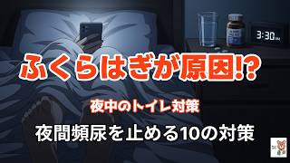 知らないと損する 夜間頻尿を止める最強習慣#夜間頻尿#健康習慣#予防医学#睡眠改善#高齢者健康#むくみ改善#生活改善#健康知識#セルフケア#アンチエイジング知って得する健康知識、