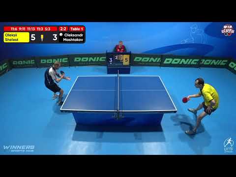 23:00 Oleksii Shelest 3 - 2 Oleksandr Mashtakov West 5 WIN CUP 30.10.2022 | TABLE TENNIS WINCUP