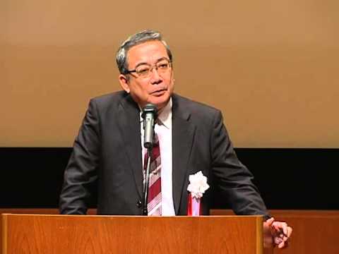 (4 of 4) 第8回四大学連合文化講演会　閉会挨拶　東京工業大学学長（一橋大学　2013年）