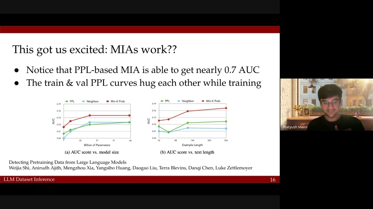 LLM Dataset Inference: Did you train on my dataset?