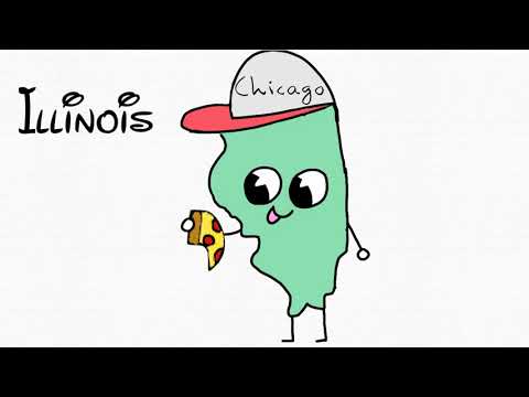 Fifty Nifty United States || Animation