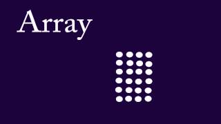 Array Definition