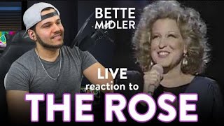 Bette Midler Reaction The Rose LIVE (Touching Performance)| Dereck Reacts