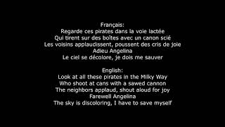 Adieu Angelina - Nana Mouskouri w/ English &amp; French Lyrics