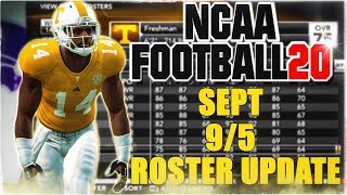 NCAA FOOTBALL 14 🏈9/5/19 ROSTER UPDATE & DOWNLOAD PS3 XBOX 360 Tutorial Breakdown!!!