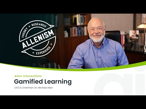 Allenism D12. Gamification: More Than Just Game Mechanics
