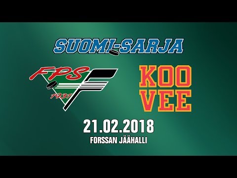 SUOMI-SARJA PLAYOFFS 2017-2018: 21.02.2018 FPS - KOOVEE 1-3
