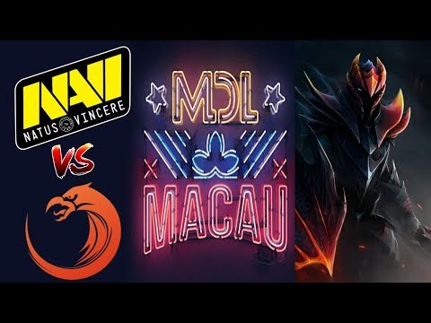NAVI VS TNC - BO1 - MDL Dota 2 - Macau - HIGHLIGHTS!! Unexpected First Blood!