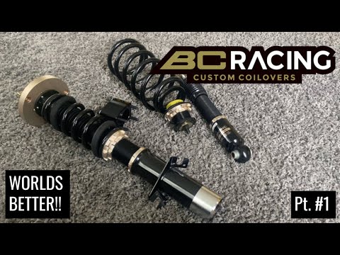 Installing BC COILOVERS on a Volvo 240!! | Pt. 1
