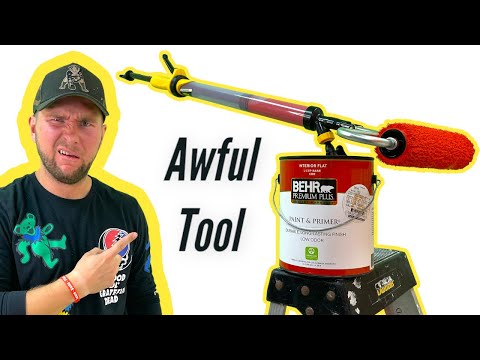 Bad Tool! Testing out EZ-Roller from Lowes. WINNI