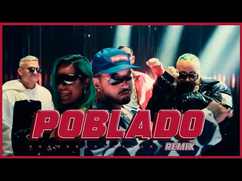 POBLADO REMIX - Crissin Ft J Balvin, Nicky Jam, Karol G (Extended DJ GATO MV) REGGAETON 2021
