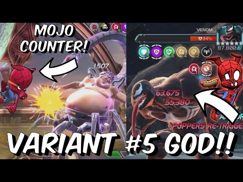 Spider-Ham is a Variant #5 GOD!!! - Blood & Venom MVP 6 Star Gameplay - Marvel Contest of Champions