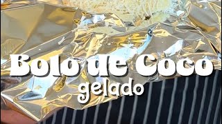 BOLO DE COCO GELADO TOALHA FELPUDA ANOS 80 | CANSEI DE SER CHEF