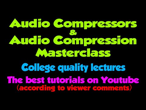 Compressors & Compression Masterclass 3 (Threshold & Ratio)