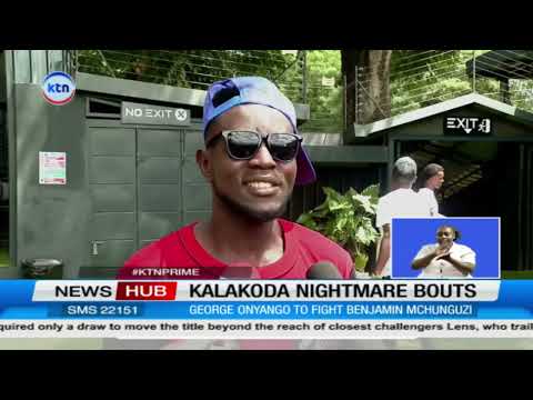 Kenyan boxers prepare for Kalakoda boxing night in Nairobi