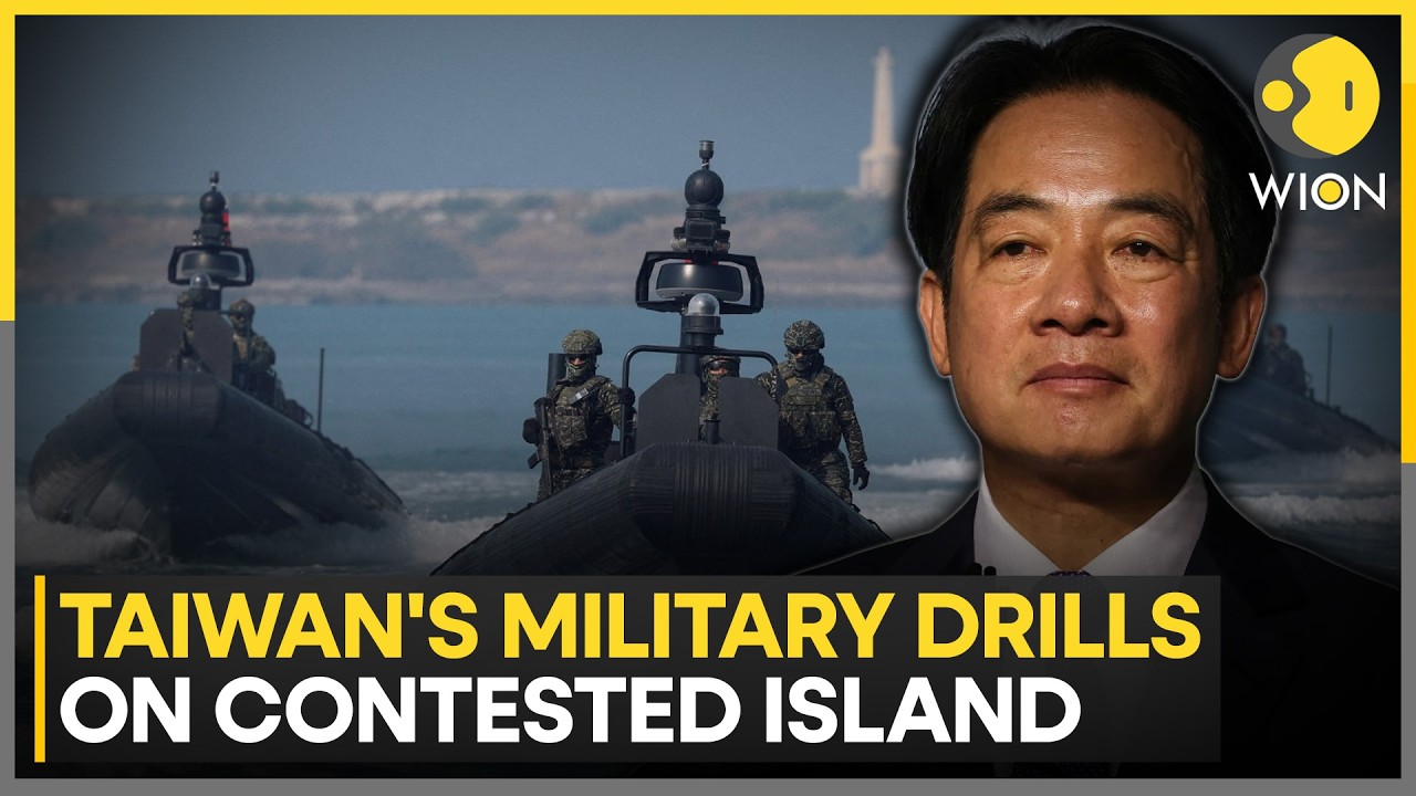 Taiwan Minister Makes Rare Visit to South China Sea Island for Drills | WION