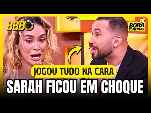 🚨BATE-PAPO BBB: Sarah CHORA e FICA em CHOQUE! Gil NÃO PERDOA e JOGA NA CARA TUDO AO VIVO! BBB26
