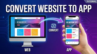 Convert Website to App React Native — Turn Any Website Into a Real App 2025!
