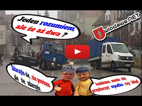 █▬█ █ ▀█▀ - 🚧 #włodawa.net❤️💙 ⛲ Tak wjechali do miejskiej ⛲ fontanny we Włodawie  🚧