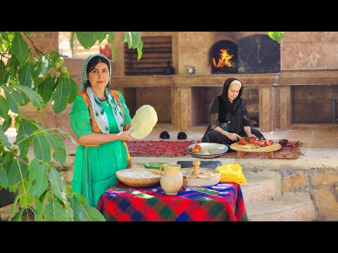 A Taste of Turkish Cuisine: Cooking a simple Village Lunch with Fresh Ingredients