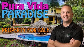 "Pura Vida Paradise" Tropical House For Sale in Costa Rica ($449,000 USD)
