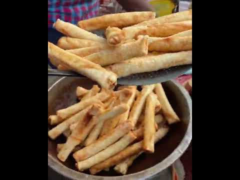 springroll #springroll #streetfoodlover #streetfoodindia #streetfoods #streetfooddelhi