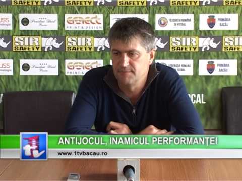 Antijocul, inamicul performanţei / Sport Club Bacău – CS Baloteşti 1-1 (1-0)