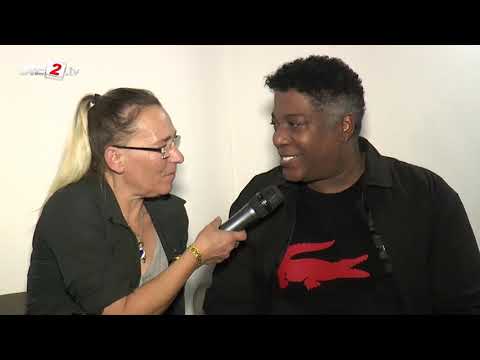 Interview mit Sydney Youngblood bei der 19. Aids-Gala 2018